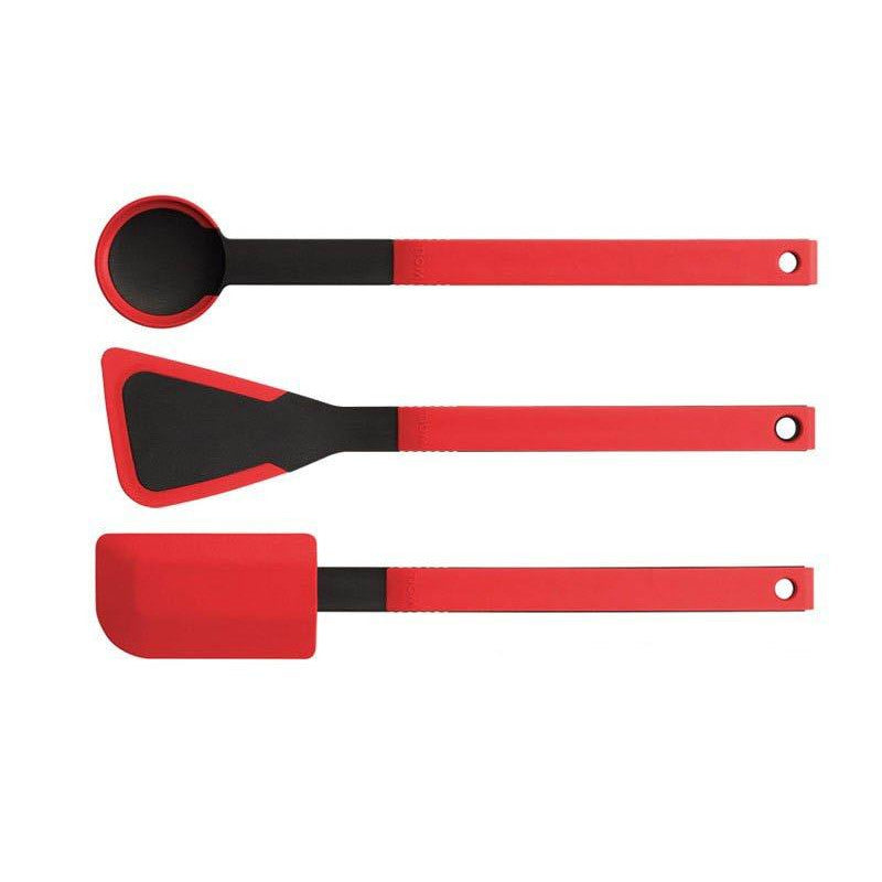 Pack de 3 Utensílios de Silicona Woll